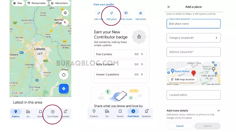 How to Add Location in Google Maps